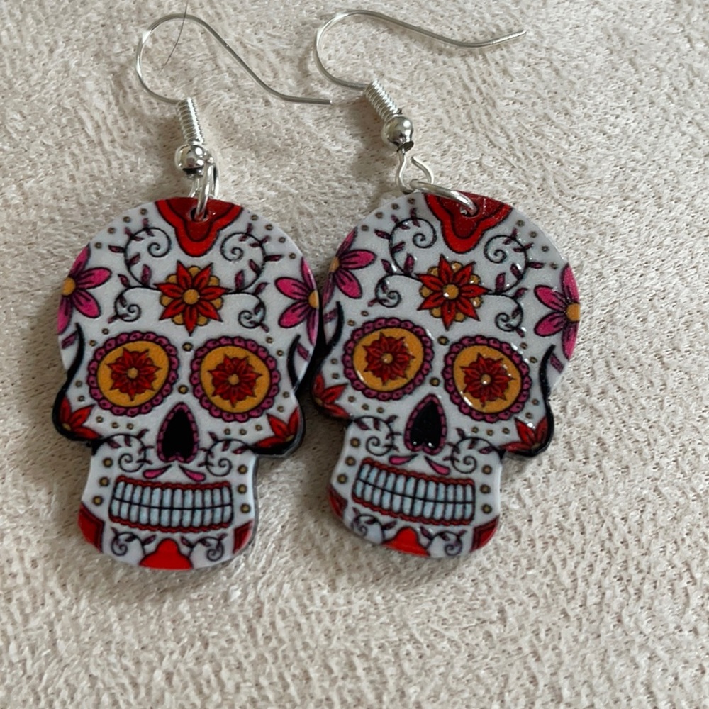 Sugar Skull Earrings